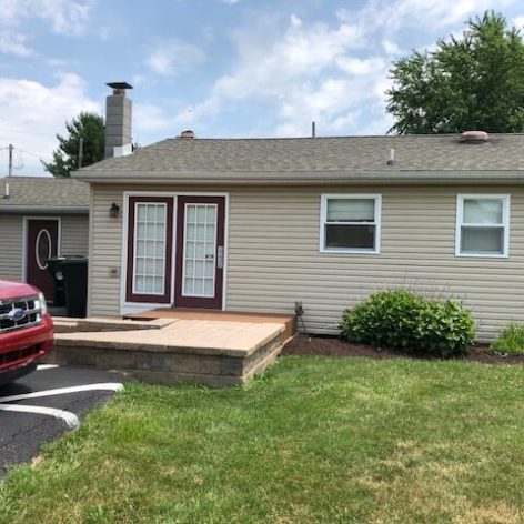 parking area outside maple tree dental